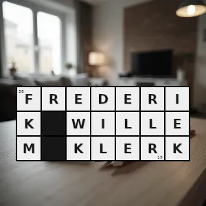 Hasło krzyżówkowe noblista pokojowej nagrody nobla w roku 1993 - frederik willem klerk – rozwiązanie, synonimy, podpowiedzi i definicje krzyżówkowe